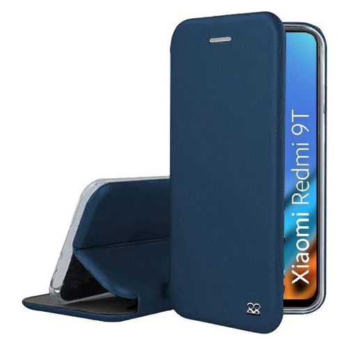 Etui Ibroz Xiaomi Redmi 9t Etui Cuir Bleu