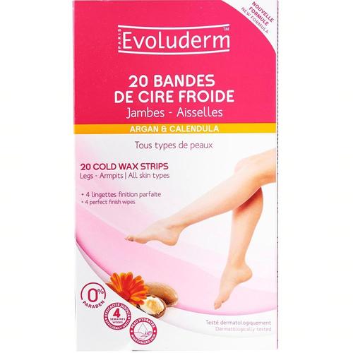 Bandes De Cire Froide Jambes-Aisselles X20 