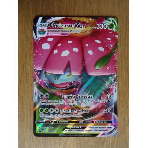 Carte Pokemon Florizarre Vmax 330 Pv Jumbo Brillante