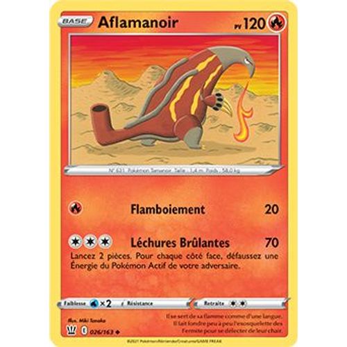 Aflamanoir - 026/163 - Styles De Combat