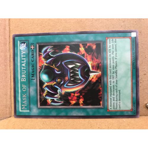 Mask Ok Brutality - Lon 020 - Rare