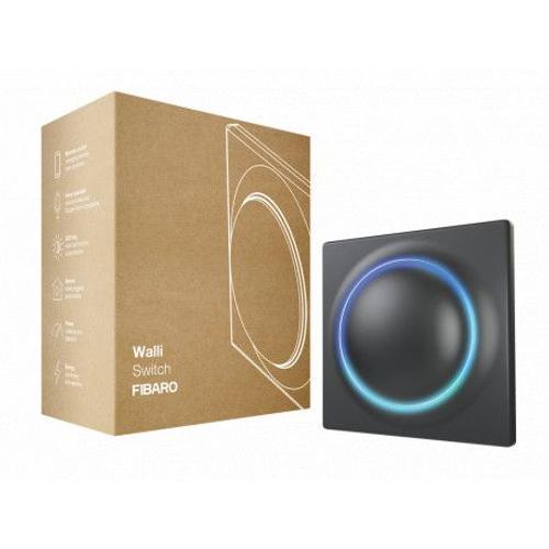 FIBARO - Interrupteur intelligent Z-Wave+ Fibaro Walli Switch Anthracite