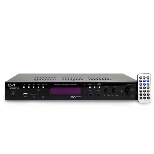 Amplificateur HIFI - Evidence Acoustics EA-2100-BT - STEREO/KARAOKE 2 x 50W - ATM6000BT - USB SD BT FM