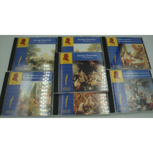 Wolfgang Amadeus Mozart String Quartet 7cd's 2000 Brillant Classics
