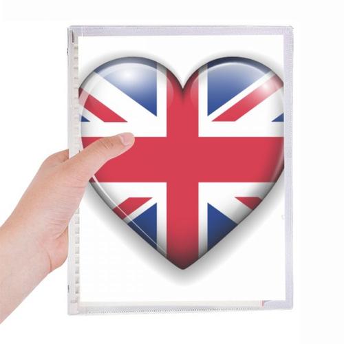 Drapeau de Grande-Bretagne en forme de cœur Multi Pack x 24 cm x 5 cm rose chaque Union Jack 
