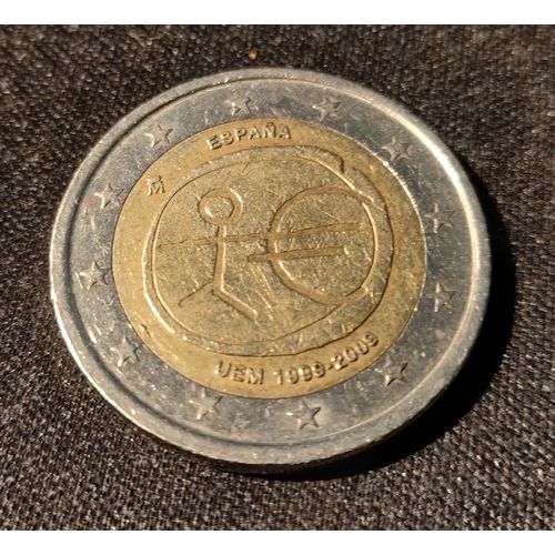 Pièce 2 Euros Rare Espagne