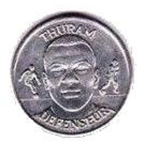 La Collection Officielle Des Médailles Fff 1999 : Thuram Défenseur