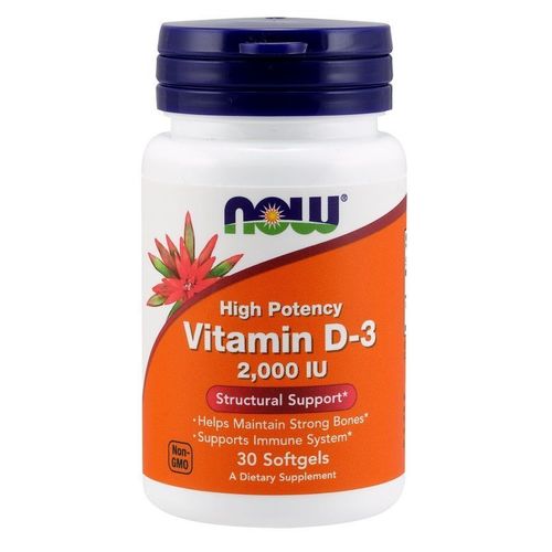 La Vitamine D-3 2000 Ui 30 Gélules 