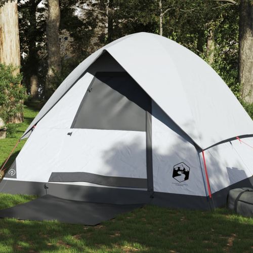 Vidaxl Tente De Camping À Dôme 4 Personnes Tissu Occultant Imperméable