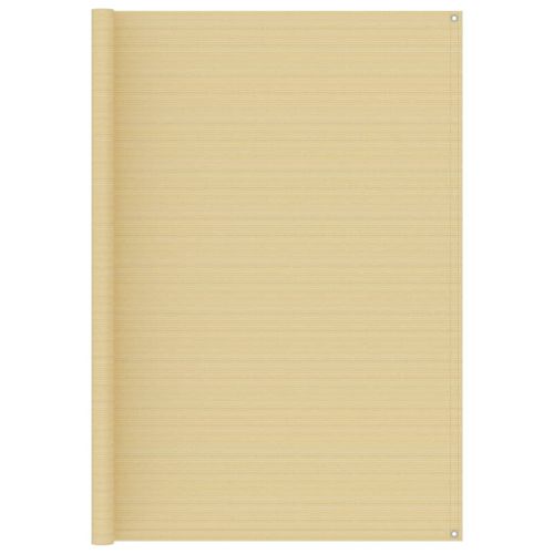 Vidaxl Tapis De Tente Beige 250x200 Cm Pehd