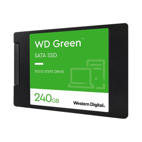 WD Green SSD WDS240G2G0A - SSD - 240 Go - interne - 2.5" - SATA 6Gb/s