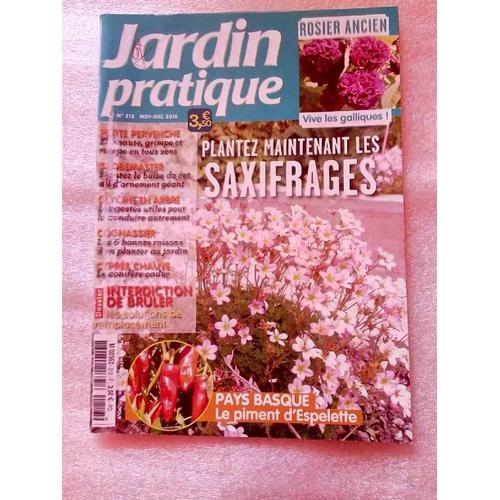 Jardin Pratique No 213 Novembre-Décembre 2016