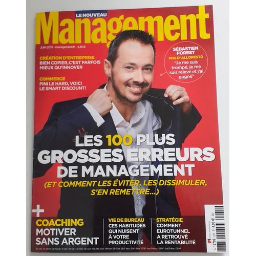 Le Nouveau Management N°231 - Les 100 Plus Grosses Erreurs De Management - Juin 2015