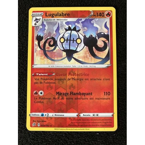 (1158) Lugulabre 33/192 Pokemon