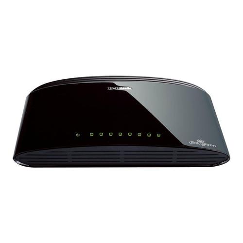 D-Link DES 1008D - Commutateur - non géré - 8 x 10/100 - de bureau