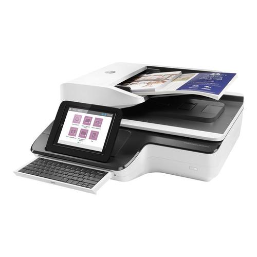 HP ScanJet Enterprise Flow N9120 fn2 - Scanner de documents - à plat : CCD/ADF : CIS - Recto-verso - 297 x 864 mm - 600 dpi x 600 dpi - jusqu'à 120 ppm (mono) / jusqu'à 120 ppm (couleur) -...