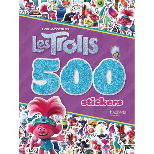 500 Stickers Les Trolls