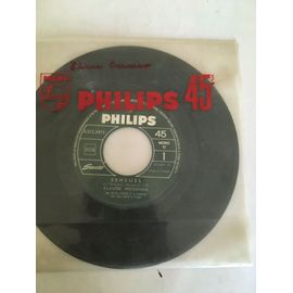 Disque Vinyles 45 Tours Philips Claude Nougaro Sensuel / Parler Aux Femmes