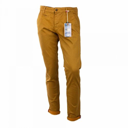 Pantalon Chino Imprimé Coton Stretch Tamar Homme Blaggio