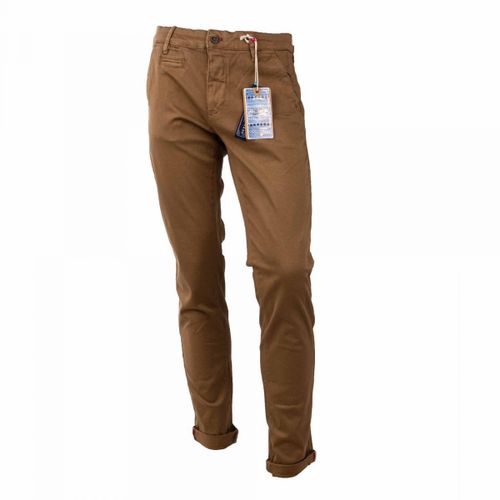 Pantalon Chino Imprimé Coton Stretch Tamar Homme Blaggio