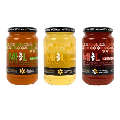 Trio De Miels - Monts Du Lyonnais - Pot 500g