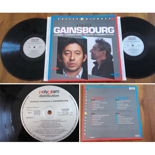 2xlp 33t Serge Gainsbourg " Succes Best Of " France 1981