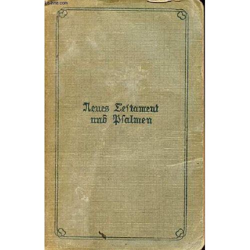 Titre Écrit En Allemand Et Lettres Anciennes (Voir Photo)