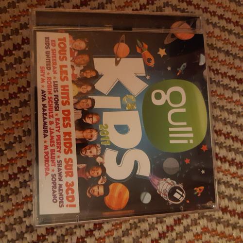 Gulli Kids 2017 Tous Les Hits Des Kids Sur 3 Cd Ed Sheeran Kids United M.Pokora Luis Fonsi Katy Perry Shawn Mendes...