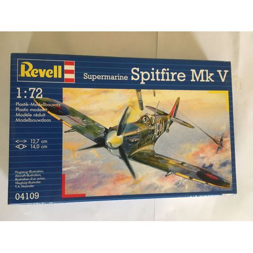 Maquette Avion 04109 Supermarine Spitfire Mk V 1:72-Revell