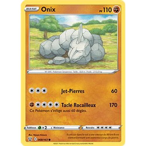 Onix - 068/163 - Styles De Combat