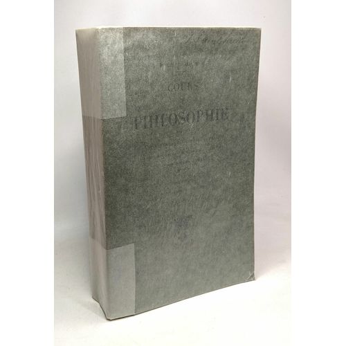Cours De Philosophie - Tome Premier - Psychologie - Logique