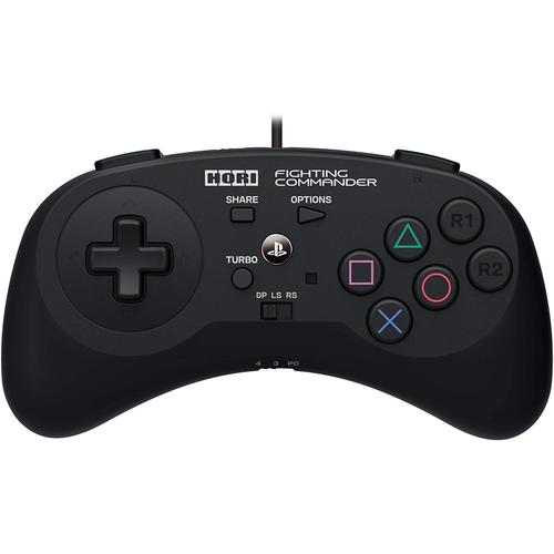 Hori Fighting Commander Manette Filaire Pour Ps4/Ps3