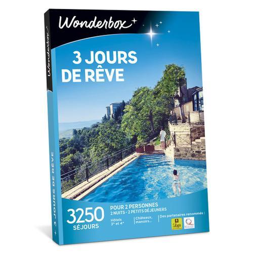 Coffret Wonderbox - 3 Jours De Rêve