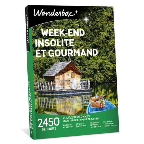 Coffret Wonderbox - Week-End Insolite Et Gourmand