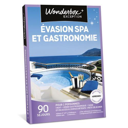 Coffret Cadeau Wonderbox Évasion Spa Et Gastronomie