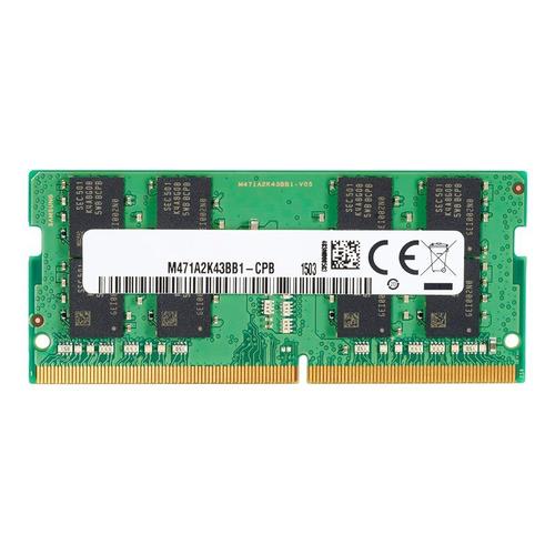 HP - DDR4 - module - 16 Go - SO DIMM 260 broches - 3200 MHz / PC4-25600 - 1.2 V - mémoire sans tampon - non ECC - pour Elite Slice G2 (SODIMM); EliteDesk 705 G5 (SODIMM); EliteOne 800 G5, 800 G6...