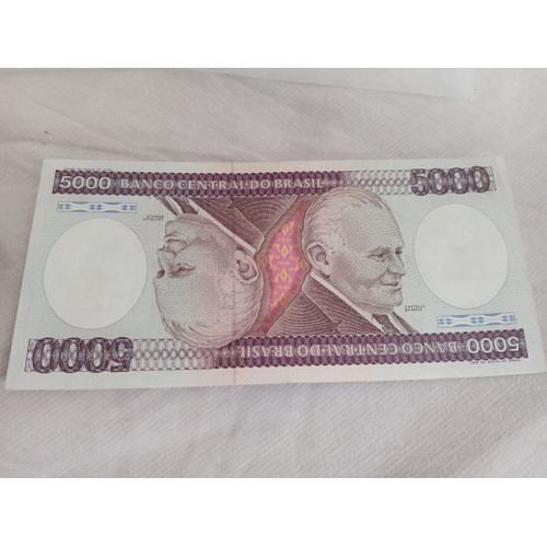 Billet 5000 Cruzeiro Bresil