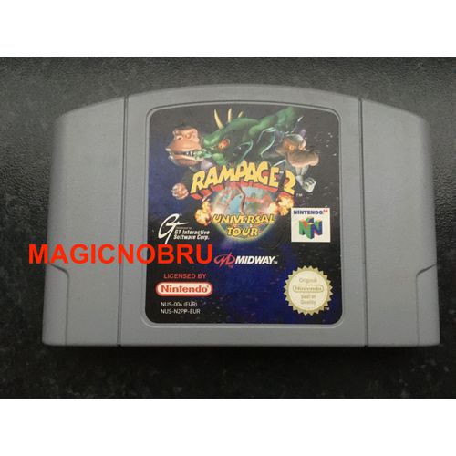 Rampage 2 Universal Tour Nintendo 64