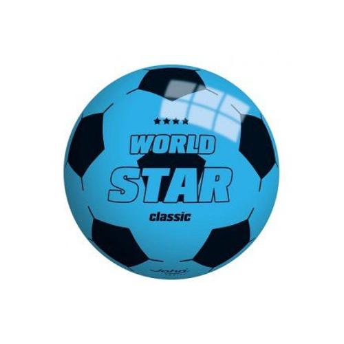 Ballon plastique World Star Classic 22 cm enfant - Coloris Bleu