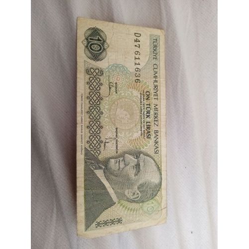 Billet 1 Lirasi Turquie