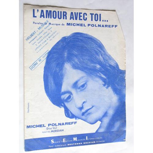 L'amour Avec Toi Polnareff Michel Disc' A Z Partition