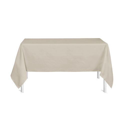 Nappe Rectangulaire Coton 140x240 Uni Beige