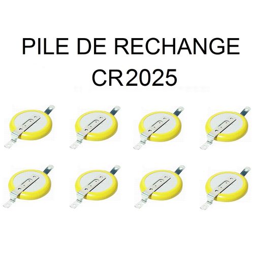Cr2025 Lot 8 Piles Bouton Cr2025 Cartouche De Gameboy Languettes De Batterie À Souder, Couleur Gbc Cr2025
