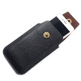 Étui En Cuir Verticale Housse Ceinture Avec Fermeture Magnetique Pour Iphone 6 [4.7] - Noir