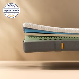 Emma | Matelas Original 200x200 Cm | Mémoire De Forme | Confort Optimal| 25 Cm | Souplesse Et Soutien | Durable