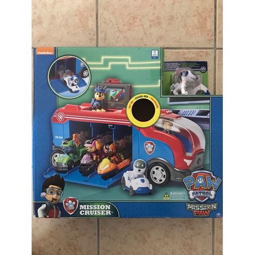Nickelodeon Pat Patrouille Paw Patrol Mission Cruiser Dès 3 Ans 