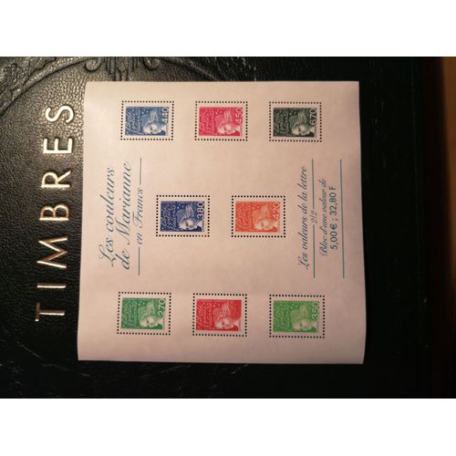 Les Couleurs De Marianne N° Bloc 42