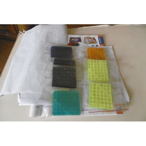 Lot De 7 Sachets De Mosaique Cristal Couleurs Différentes Playjeux