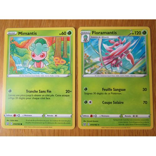 Mimantis 014/163 + Floramantis 015/163 - Styles De Combat
