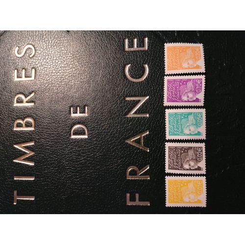 Marianne De Luquet N° 3443-3444-3445-3446-3447